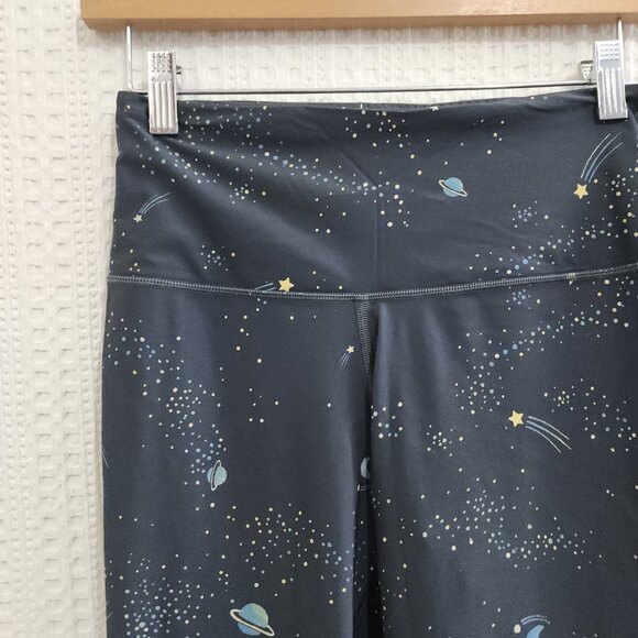 Victoria Secret Sport 7/8 Leggings Night sky stars planet Size Medium - Picture 6 of 11